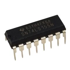 SN74LS155N, 74LS155, DIP-16 Entegre Devre