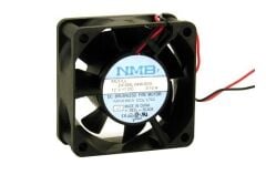 2410ML-04W-B10, 60x60x25mm 12VDC 0.10A 2 Kablolu Fan