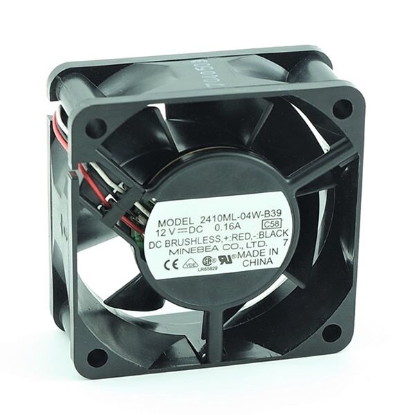 2410ML-04W-B39, 60x60x25mm 12VDC 0.16A 3 Kablolu Fan