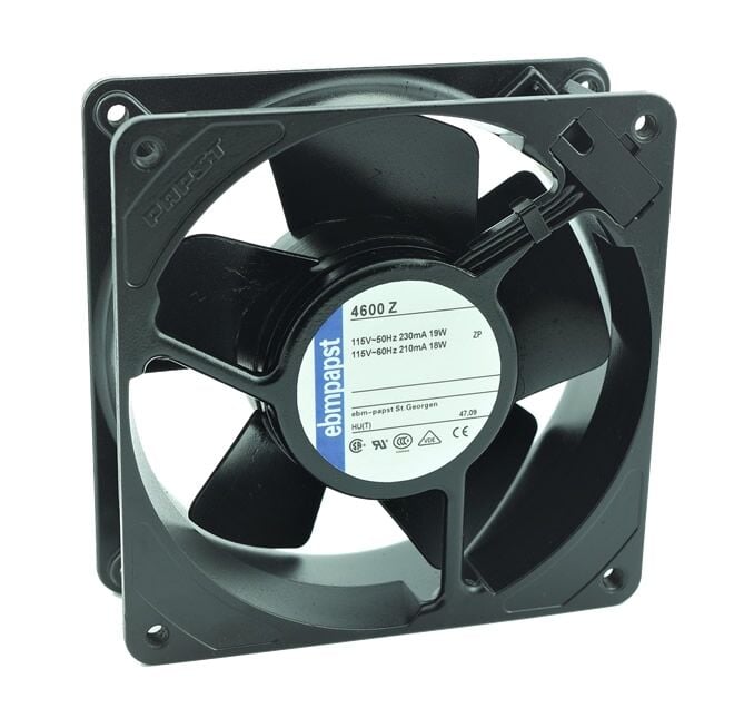 4600Z, 119x119x38mm 19W 115VAC 2 Kablolu Fan