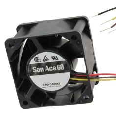 9GV0648P1H03, 60x60x38mm 48VDC 4 Kablolu Fan