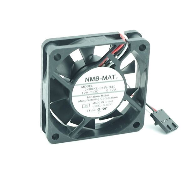 2406KL-04W-B49, 60x60x15mm 12VDC 0.17A 3 Kablolu Fan