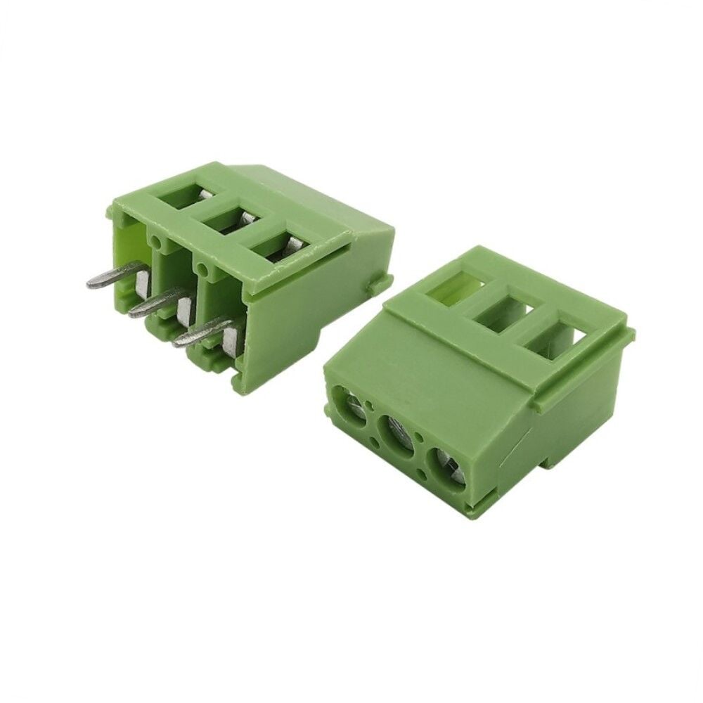 KF129V-5.08-3P, 3'lü 2 Numara 5.08mm PCB Klemens