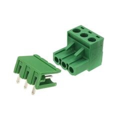 KF2EDGP-5.08-3P, 3'lü 5.08mm 90' PCB Klemens Takım