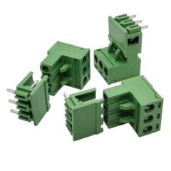 KF2EDGP-5.08-3P, 3'lü 5.08mm 90' PCB Klemens Takım