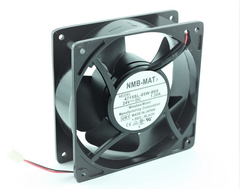 4715SL-05W-B60, 119x119x38mm 24VDC 1.2A 2 Kablolu Fan