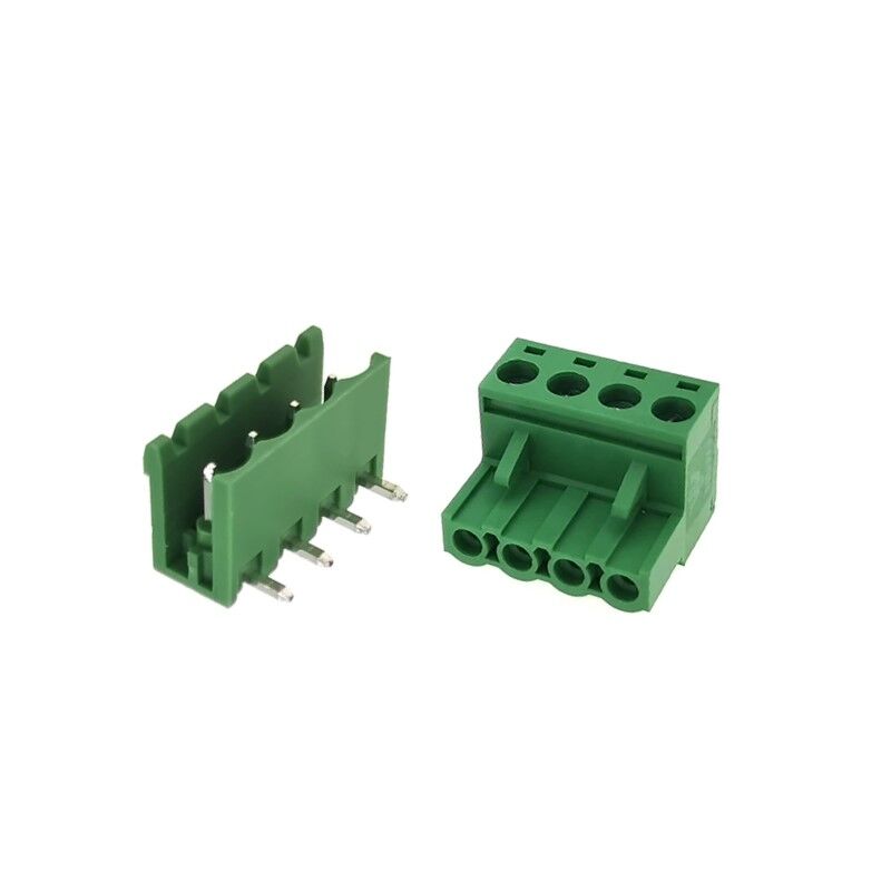 KF2EDGP-5.08-4P, 4'lü 5.08mm 90' PCB Klemens Takım