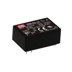 IRM-03-24, 24VDC 3W 125mA PCB Tip AC/DC, Mean Well