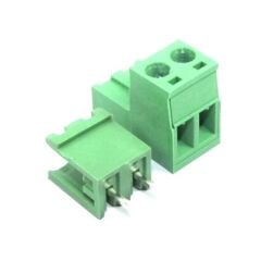 KF2EDGT-5.08-2P, 2'li 5.08mm 180' PCB Klemens Takım