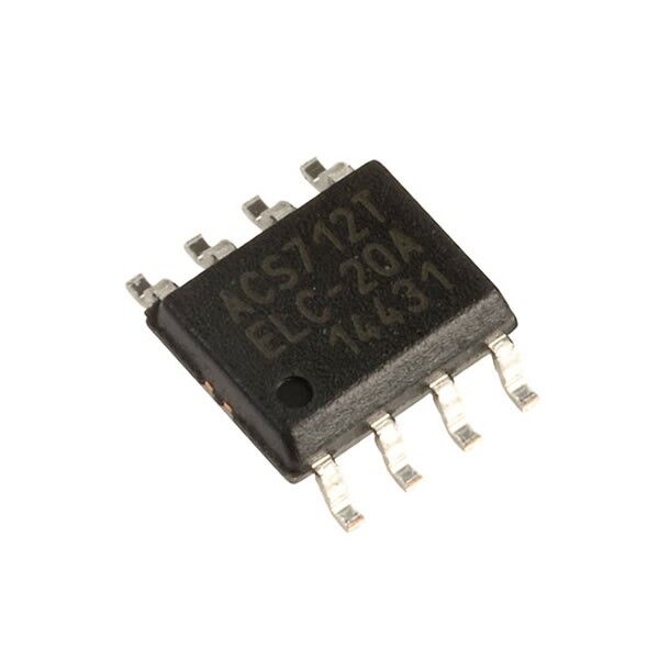 ACS712ELCTR-30A-T, ACS712T ELC-30A, SOIC-8 SMD Akım Sensörü
