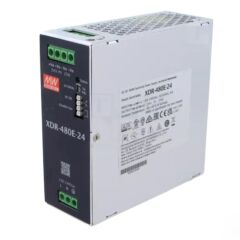 XDR-480E-12, 12VDC 30A 360W Ray Montaj Güç Kaynağı, Mean Well