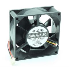 109P0824A201, 80x80x32mm 24VDC 0.29A 3 Kablolu Fan