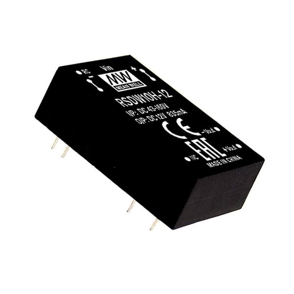 RSDW10H-05, 110Vin 5Vout 2000mA 10W DC/DC Konvertör, MeanWell