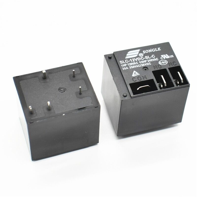 SLC-12VDC-SL-C, 12V 30A 5 Pin Röle