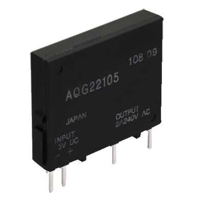 AQG22124, 19.2~28.8VDC 2A SPTS (1 Form A) Solid State Röle