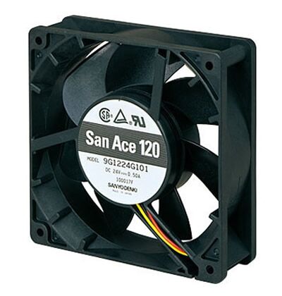 9G1224G1011, 120x120x38mm 24VDC 0.50A 3 Kablolu Fan