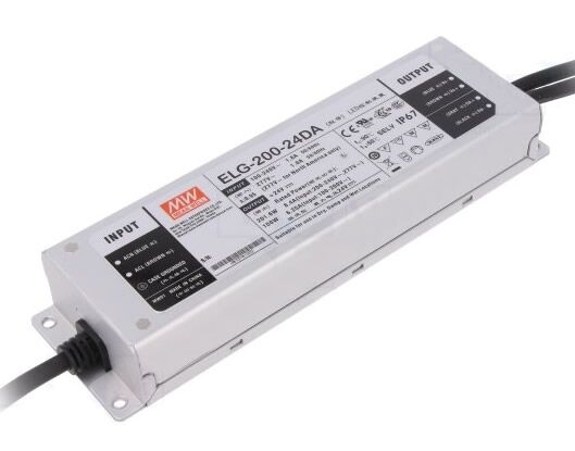 ELG-200-36DA, DALI Dimedilebilir LED Sürücü, Mean Well