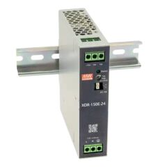 XDR-150E-24, 24VDC 6.5A Ray Montaj Güç Kaynağı, Mean Well