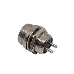 DX12F02P, 12mm 2 Pin Erkek Şase Tip Konektör
