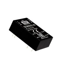 SCWN03A-05, 12Vin 5Vout 600mA 3W DC/DC Konvertör, Mean Well