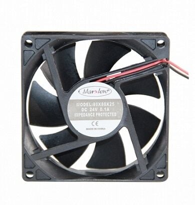 Marxlow, 80x80x25mm 24VDC 0.10A 3 Kablolu Fan
