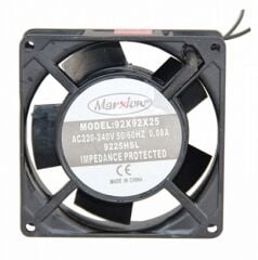 Marxlow, 92x92x38mm 220VAC 0.07A 2 Kablolu Fan