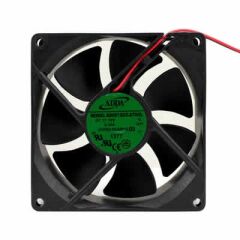 AD0912UX-A70GL, 92x92x25mm 12VDC 0.30A 2 Kablolu Fan