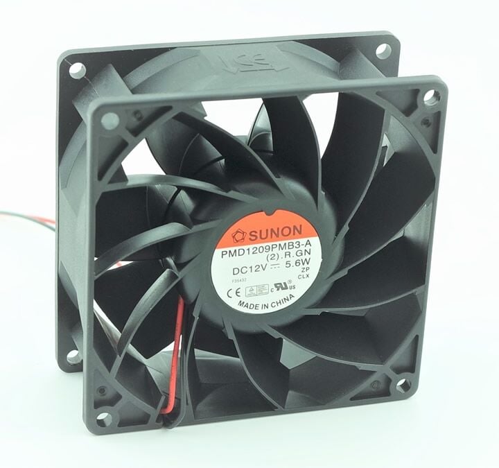 PMD1209PMB3-A, 92x92x38mm 12VDC 5.6W 3 Kablolu Fan