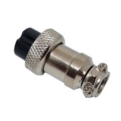 DX16F02R, 16mm 2 Pin Dişi Seyyar Konektör