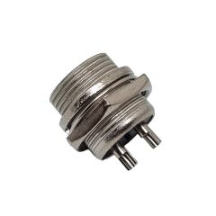 DX16F02P, 16mm 2 Pin Erkek Şase Tip Konektör