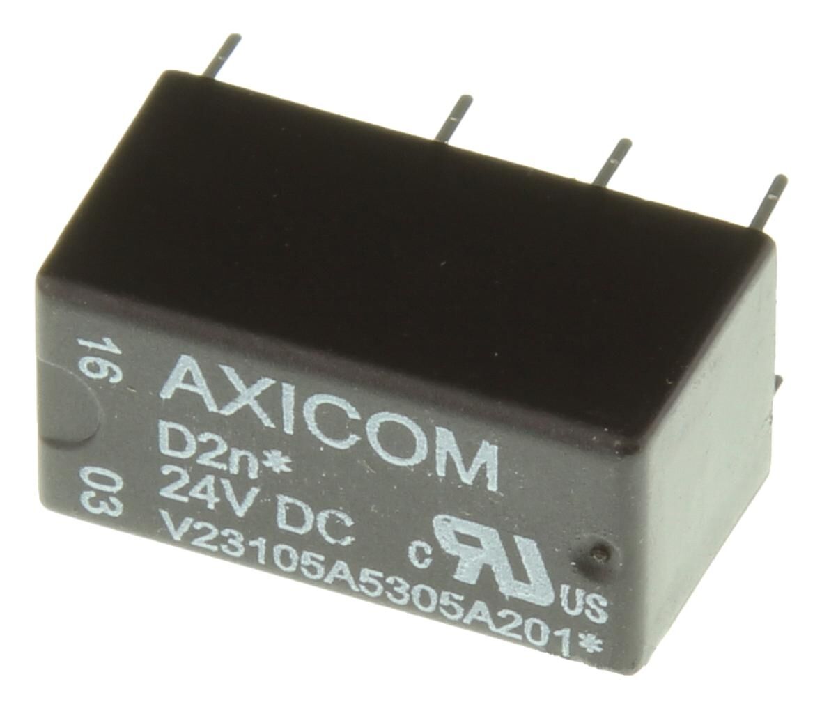 V23105-A5305-A201, 24V 3A  DPDT ( 2 Form C ) Röle