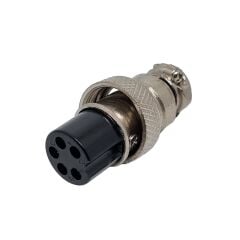 DX16F05R, 16mm 5 Pin Dişi Seyyar Konektör