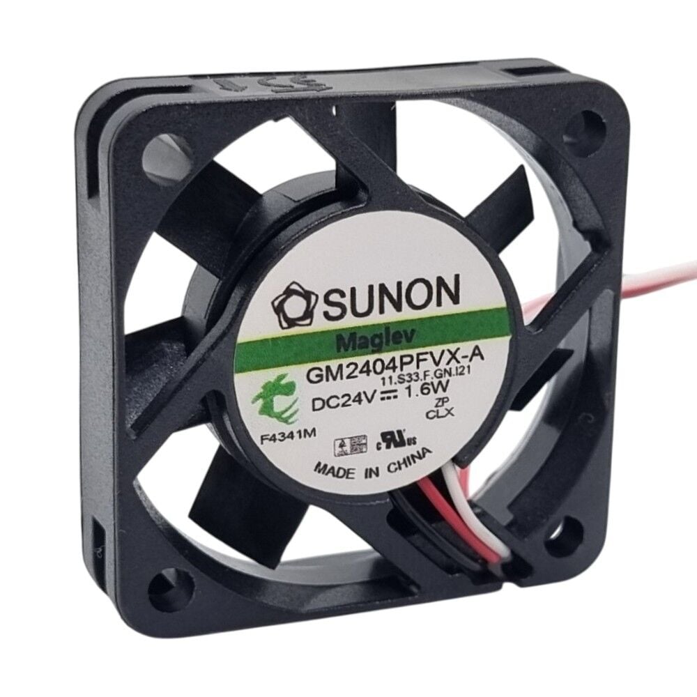GM2404PFVX-A, 40x40x10mm 24VDC 1.6W 3 Kablolu Fan