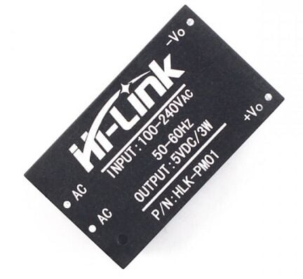 HLK-PM01, 5VDC 600mA Güç Kaynağı