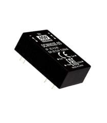DCWN03C-12, 48Vin ±12Vout ±125mA 3W DC/DC Konvertör, Mean Well