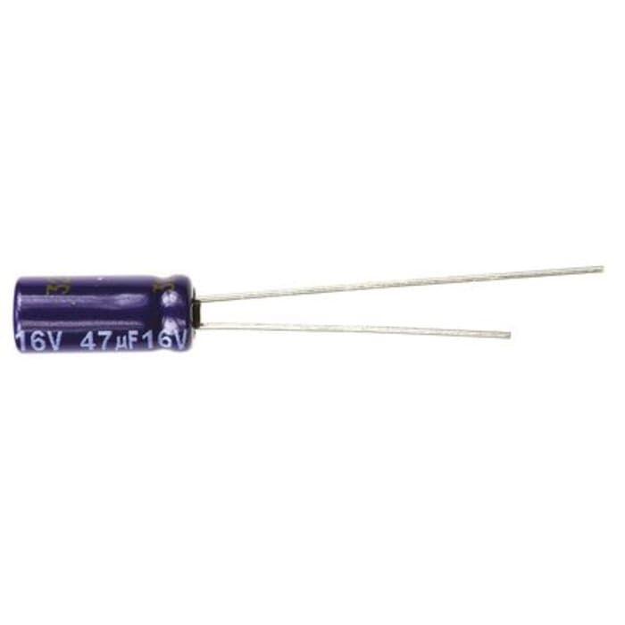 ECA-1HM101, 100uF 50V 8x12.5mm Elektrolikit Kondansatör