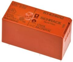 RT424012, 12VDC 8A DPDT (2 Form C) Röle