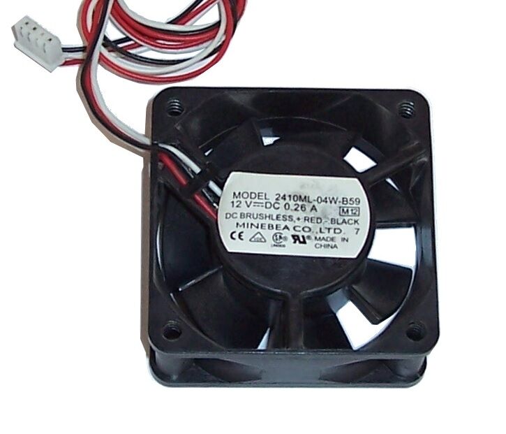 2410ML-04W-B59, 60x60x25mm 12VDC 0.26A 3 Kablolu Fan