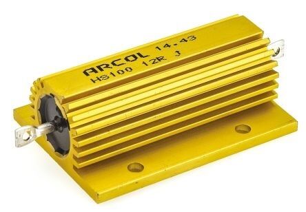 HS100 12R J, 12R 100W Alüminyum Direnç