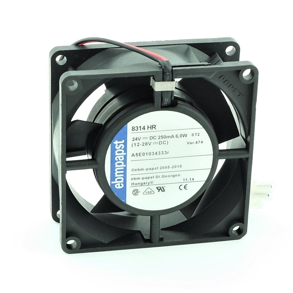 ebm-Papst 8314HR, 80x80x32mm 24VDC 0.25A 2 Kablolu Fan