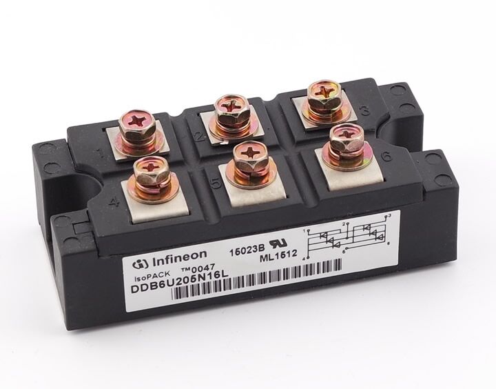 DDB6U205N16L, 3x1600V 205A Köprü Diyot