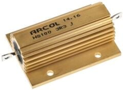 HS100 3R3 J, 3.3R 100W Alüminyum Direnç, (3R3 100W)