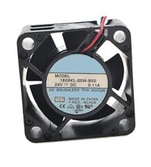 1608KL-05W-B50, 40x40x20mm 24VDC 0.11A 2 Kablolu Fan