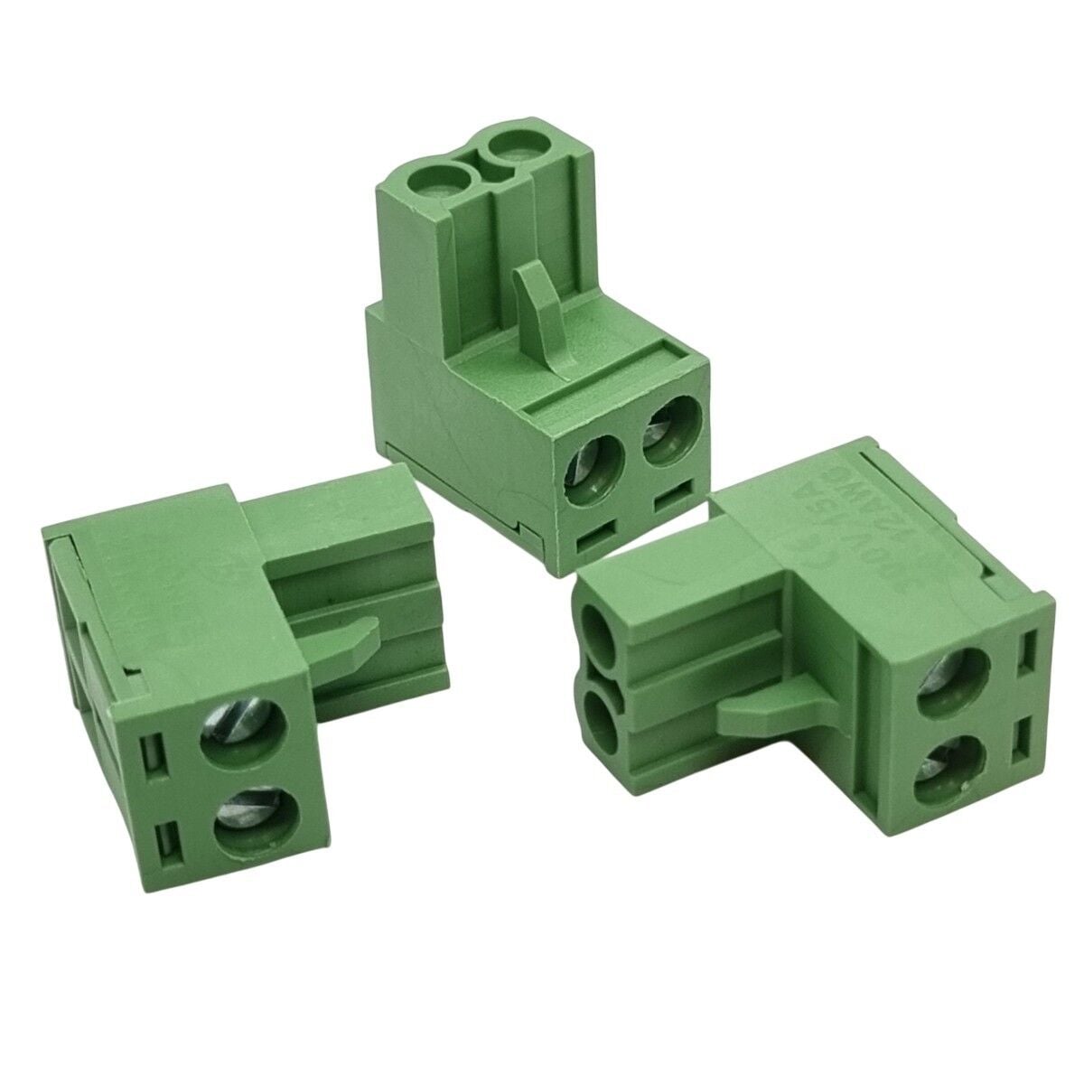 KF2EDGK-5.08-2P, 2'li 5.08mm 90' PCB Klemens