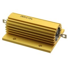 HS100 4R7 J, 4.7R 100W Alüminyum Direnç, (4R7 100W)