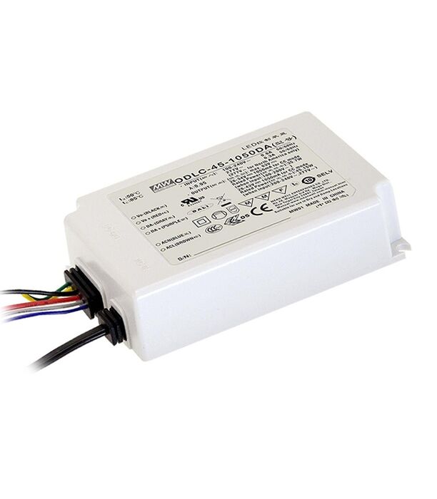 ODLC-45-700DA, 700mA 45W DALI Dimedilebilir LED Sürücü, Mean Well