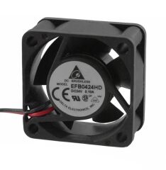 EFB0424HD, 40x40x20mm 24VDC 0.11A 2 Kablolu Fan