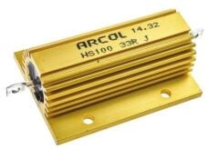 HS100 33R J, 33R 100W Alüminyum Direnç