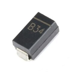 B340A-E3/61T (B34), 40V 3A DO-214AC (SMA) Schottky Diyot