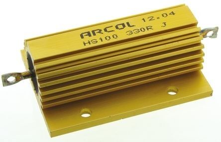 HS100 330R J, 330R 100W Alüminyum Direnç